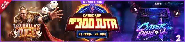 Cyber Pinball and Valhallas Dice Cash Drop